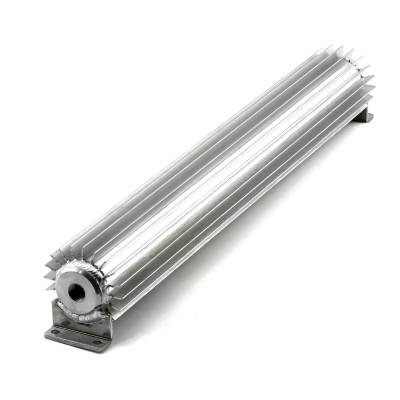 Speedmaster - Speedmaster PCE186.1013 22" Silver Anodized Single Pass Trans Oil Cooler