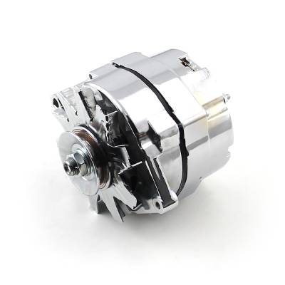 Speedmaster - Speedmaster PCE360.1001 GM Chrome 100A 1 Wire Internal Regulator Alternator