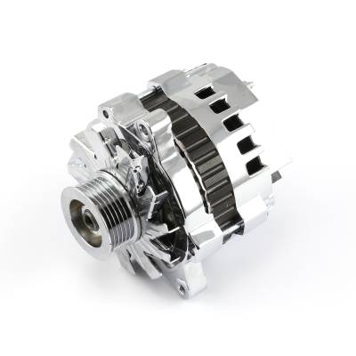 Speedmaster - Speedmaster PCE360.1015 GM Buick Olds 90A Serpentine Chrome Alternator