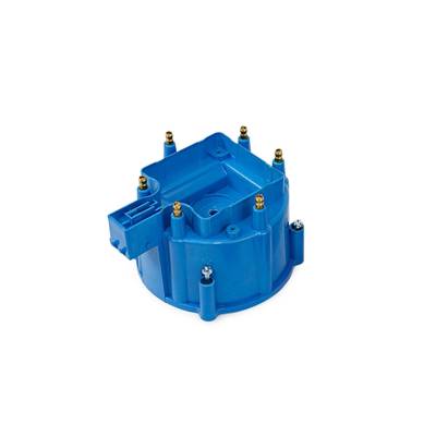 Speedmaster - Speedmaster PCE371.1033 HEI Distributor Cap Brass Terminals 6 Cyl Blue