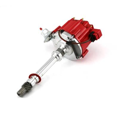 Speedmaster - Speedmaster PCE376.1032.01 6000 65K Coil HEI Distributor Red for Chevy SB BBC