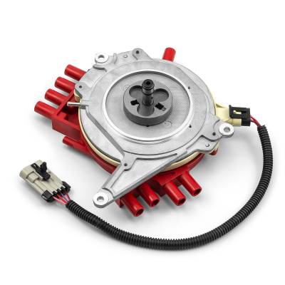 Speedmaster - Speedmaster PCE376.1008.01 Optispark OEM PIN Drive Distributor Red 94-97 Chevy