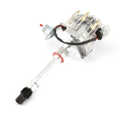 Speedmaster - Speedmaster PCE376.1032.12 6000 65K Coil HEI Distributor Clear for Chevy SB/BBC