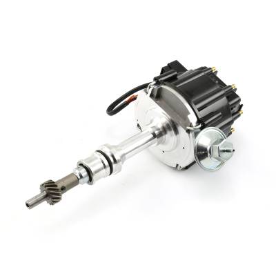 Speedmaster - Speedmaster PCE376.1038.03 6000 65K Coil HEI Distributor Black for Ford SB