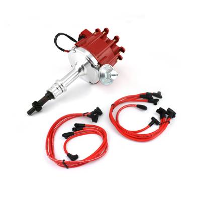 Speedmaster - Speedmaster PCE385.1001 65K Coil Thunder Distributor w/Wire Leads for Ford 351W