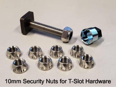 Tuff Stuff Overland - Tuff Stuff Overland TS-SEC-BLT-10MM SECURITY NUTS 10MM