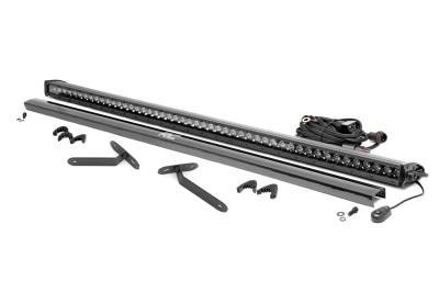 Rough Country Suspension Systems - Rough Country 97096 Windshield Mount 50" LED Light Bar Kit for Defender MAX HD10