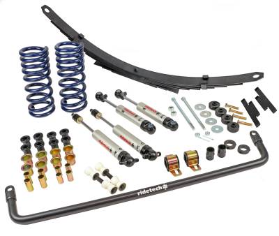 Ridetech - Ridetech 11535020 StreetGrip System for 63-82 Corvette w/Steel Leafs & HQ Shocks