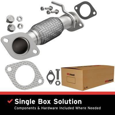 BRExhaust - BRExhaust 107-0409 Direct-Fit Front Pipe Kit