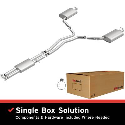 BRExhaust - BRExhaust 106-0957 Direct-Fit Exhaust System Replacement 16-17 Explorer 3.5L