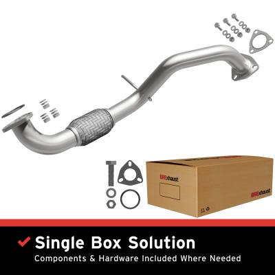 BRExhaust - BRExhaust 107-0388 Direct-Fit Front Pipe Kit