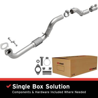BRExhaust - BRExhaust 107-0396 Direct-Fit Front Pipe Kit