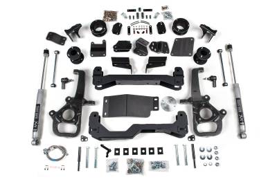 BDS Suspension - BDS Suspension BDS2122FS FOX 4"F/3"R Spacer Lift Kit for 25+ RAM 1500 w/Air