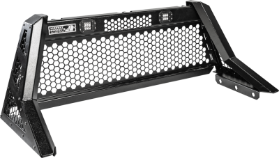 Highway Products - Highway Products 4011-064-BK62 Beast HD Full Mesh Smooth Black Upright/Center