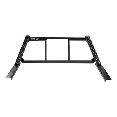 Highway Products - Highway Products 4021-004-BK62S Honeycomb Open Post Leopard Upright Smooth Black