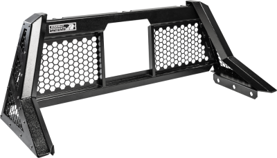 Highway Products - Highway Products 4011-074-BK62 Beast Open Mesh Smooth Black Upright/Center Size