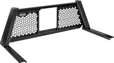 Highway Products - Highway Products 4012-050-BK62S Honeycomb Open Wave Leopard Upright Smooth Black