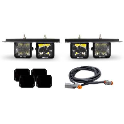 Mishimoto - Mishimoto BNLT-BR-21M-FG4U Bumper Fog Lights for 21+ Ford Bronco w/Modular Bumpe