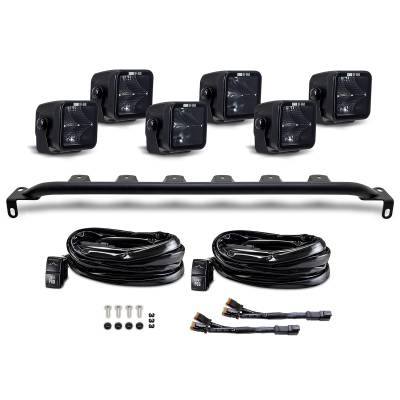Mishimoto - Mishimoto BNLT-BR-21M-B6 Bumper Pod Lights 6 for 21+ Ford Bronco w/Modular Bumpe