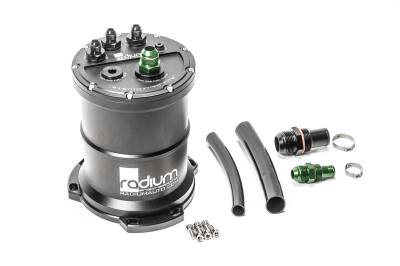 RADIUM Engineering - RADIUM Engineering 20-1195 Fuel Surge Tank for External Pumps