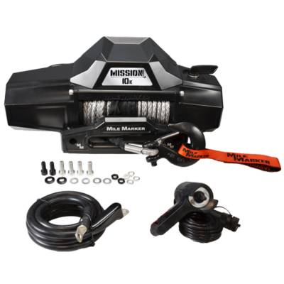 Mile Marker - Mile Marker 78-53246WR 10K Mission Recovery Winch w/Synthetic Rope