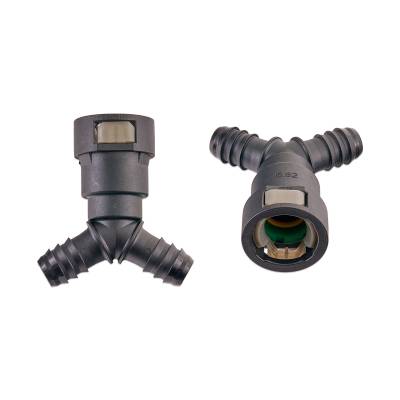 IAG Performance - IAG RPL-FIT-05824 5/8" to 2 x 1/2" Y SAE Quick Connect