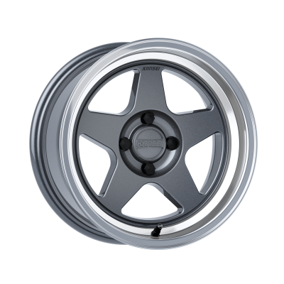 Kansei Wheels - Kansei Wheel K12-KNP 15x8 4x100 0mm Hyper Silver K12GM-158010-00