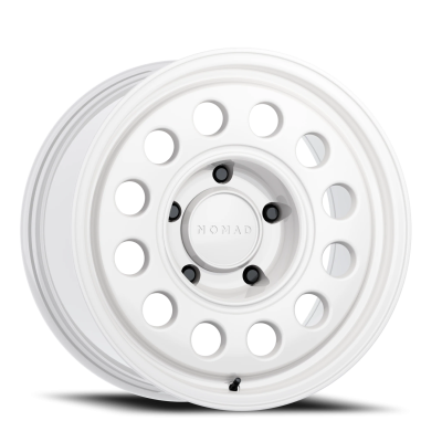 Nomad Wheels - NOMAD WHEELS N501-CONVOY 16x8 5x5.5 -10mm Salt White N501SA-68055-10