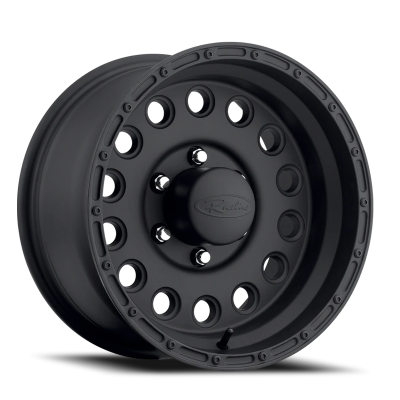 Raceline Wheels - Raceline Wheels Rockcrusher 887B 15x8 5x5.5 -32mm Satin Black 887B-58055