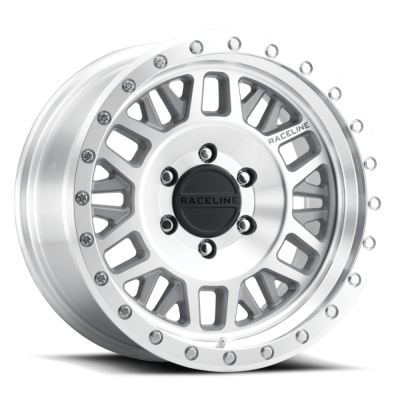 Raceline Wheels - Raceline Wheels 951MC-68055-00 Ryno 951MC 16x8 5x5.5 0mm Silver/Machined