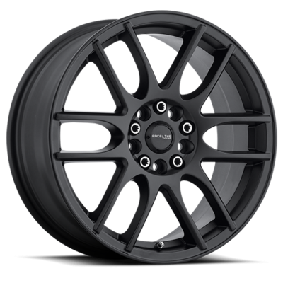 Raceline Wheels - Raceline Wheels Mystique 141B 16x7 5x100/4.5 40mm Satin Black 141B-67089+40