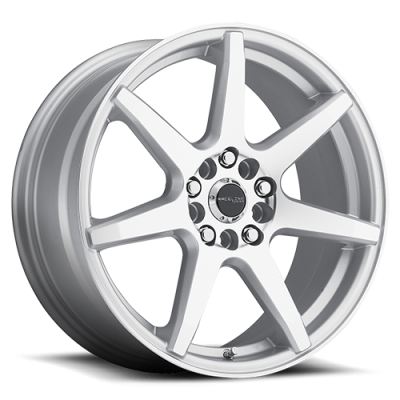 Raceline Wheels - Raceline Wheels Evo 131S 18x7.5 5x100/4.5 42mm Silver 131S-87589+42
