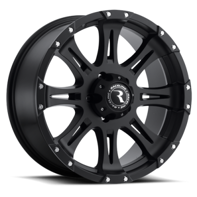 Raceline Wheels - Raceline Wheels Raptor 981 18x9 5x150 25mm Matte Black 981-89051+25