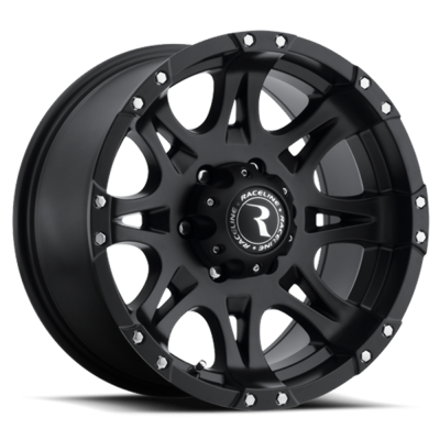 Raceline Wheels - Raceline Wheels Raptor 981 17x9 6x5.5 0mm Matte Black 981-79060
