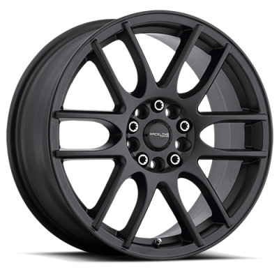 Raceline Wheels - Raceline Wheels Mystique 141B 17x7.5 5x110 5x115 40mm Satin Black 141B-77586+40