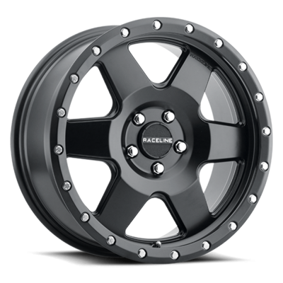 Raceline Wheels - Raceline Wheels Boost 946B 18x8 5x110 35mm Satin Black 946B-88021+35