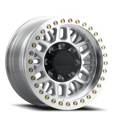 Raceline Wheels - Raceline Wheels Ryno BL RT951M 17x9 8x6.5 -12mm Silver/Machine RT951M-79080-12