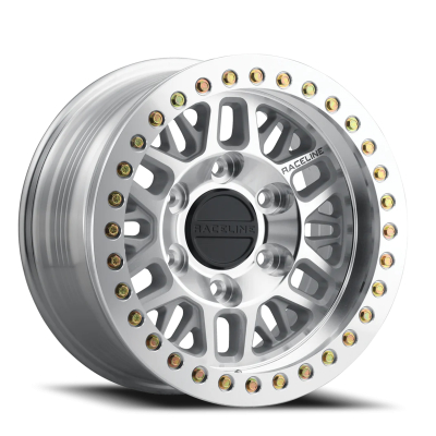 Raceline Wheels - Raceline Wheels RT951M-79050-12 Ryno BL RT951M 17x9 5x5.0 -12mm Silver/Machine