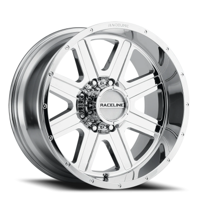Raceline Wheels - Raceline Wheels Hostage 940C 16x8 6x5.5 0mm Chrome 940C-68060-00