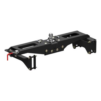 CURT - CURT 60704 PowerHaul Double Lock Gooseneck Hitch for Select Silverado/Sierra
