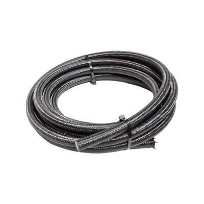 Snow Performance - Snow Performance SNF-60815B 8AN Braided Stainless PTFE Hose 15' Black