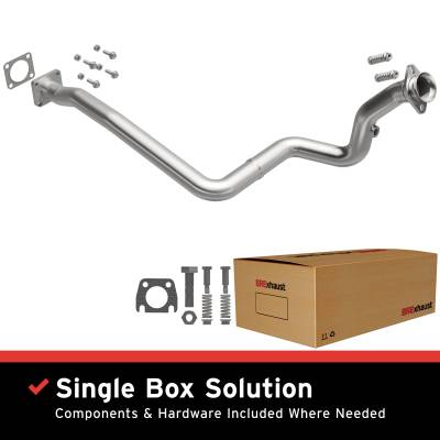 BRExhaust - BRExhaust 107-0233 Direct-Fit Front Pipe Kit