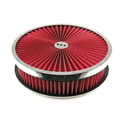 Speedmaster - Speedmaster PCE104.1026.06 14"x3" Extreme Top w/Chrome Ring Dropped Base Kit