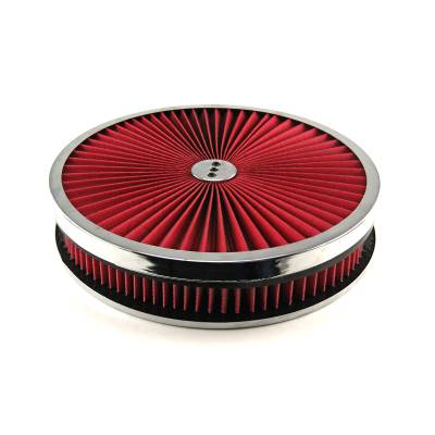 Speedmaster - Speedmaster PCE104.1026.05 14"x2" Extreme Top w/Chrome Ring Dropped Base Kit