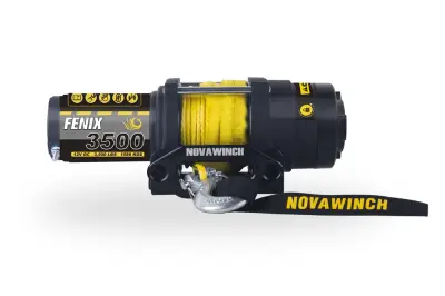 Novawinch - Novawinch 701001068817 Fenix35 3500lb 12V Electric ATV Winch Synthetic Cable
