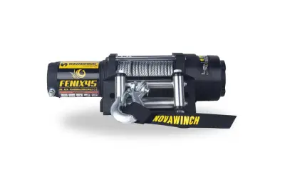 Novawinch - Novawinch 701001068818 Fenix45 4500lb 12V Electric ATV Winch Steel Cable