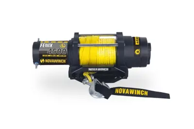 Novawinch - Novawinch 701001068819 Fenix45 4500lb 12V Electric ATV Winch Synthetic Cable