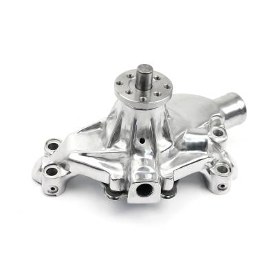 Speedmaster - Speedmaster PCE195.1083.04 High Volume Short Water Pump w/Port for Chevy SBC 350