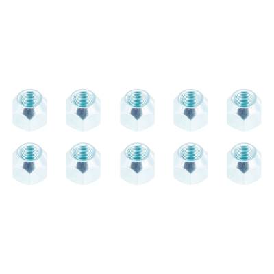 CURT - CURT 2025027778 Trailer Axle 60-DEG Cone Wheel Lug Nut 9/16"-18 Thread Size 10Pc