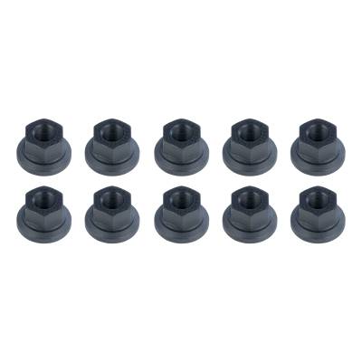 CURT - CURT 2025027784 Trailer Axle Swiveling Flange Lug Nut 5/8"x18 Thread Size 10Pc